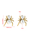 Fashion Spider Alloy Inlaid Pearl Spider Stud Earrings