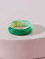 Fashion Green Alloy Geometric Ring