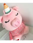 Fashion Pink Children S Plush Piggy Shoulder Messenger Bag