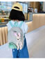 Fashion Pink Children S Cartoon Plaid Bunny Backpack