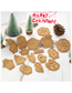 Fashion Christmas 8-piece Set (boxed) Christmas Cartoon Cookie Mold