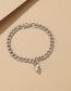 Fashion Heart Two-piece Alloy Magnetic Love Chain Bracelet