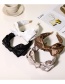 Fashion Coffee Color Satin Fabric Bow Headband