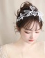 Fashion White Three-dimensional Butterfly Headband