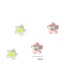 Fashion Colored Pearls Children's Peas Buckle Pearl Flower Hair Buckle