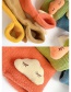 Fashion Little Feet Bib [orange Pink] Children's Cartoon Cloud Scarf Collar (about 6 Months-8 Years Old)
