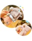 Fashion Pink Yellow Flowers 2-15 Years Old Children's Flower Warm Clamshell Cartoon Gloves (2-15 Years Old)