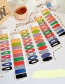 Fashion Oval Hair Clips 10 Pcs Children's Oval Water Drop Square Hairpin Set