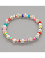 Fashion Qt-b210016a Rice Bead And Pearl Beaded Clay Bracelet