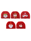 Fashion D Section Children's Christmas Knitted Hat
