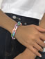 Fashion Color Acrylic Resin Chain Bracelet