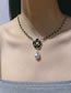 Fashion 2# Dripping Camellia Knitted Necklace