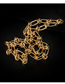 Fashion Gold Knotted Thorn Chain Necklace
