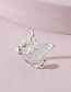 Fashion Silver Metal Butterfly Ear Clip