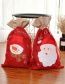 Fashion Elder Christmas Burlap Candy Bag