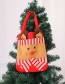 Fashion Snowman Christmas Non-woven Candy Tote Bag