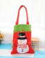 Fashion Snowman Gift Bag Christmas Print Candy Bag