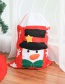 Fashion Semi-dimensional Snowman Gift Bag Christmas Non-woven Gift Bag