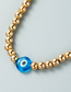 Fashion Necklace Shell Eyes Gold Bead Beaded Necklace