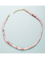 Fashion Pastel Color Colorful Beads Beaded Necklace