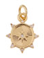 Fashion 10 # Copper Diamond Moon Pentagonal Diy Accessories