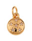 Fashion 10 # Copper Inlaid Zirconium Geometry Key Key Lock Pentagon Diy Accessories