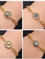 Fashion 3# Copper Inlaid Color Zirconium Eye Bracelet