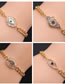 Fashion 3# Copper Inlaid Color Zirconium Eye Bracelet