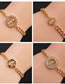 Fashion 1# Bronze Plated Real Gold Color With Zirconium Virgin Mary Bracelet