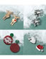 Fashion Snowman Christmas Cartoon Dripping Oil Snowflake Elk Earrings