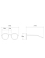 Fashion Bright Black And White Water Resin Geometric Width Sunglasses