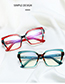Fashion Translucent/anti-blue Light Anti-blue Light Spring Feet Two-tone Glasses Frame