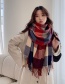 Fashion Kice Gray Colorful Graphic Print Flowers Scarf  Acrylic %2f Artificial Wool