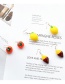 Fashion Sweet Potato Simulation Tomato Lemon Sweet Potato Fruit Earrings