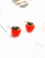 Fashion Tomato Simulation Tomato Lemon Sweet Potato Fruit Earrings