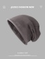 Fashion Grey Knitted Wool Hat