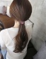Fashion Wine Red Pure Color Twist Hair Rope