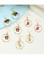 Fashion Gift Box Christmas Bell Elk Earrings