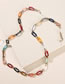 Fashion Leopard Print Acrylic Geometric Chain Glasses Chain