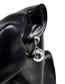 Fashion Silver Color Metal Ball Ear Studs
