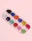 Fashion Color 12 Grid Spray Paint Bead Material Set