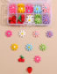 Fashion Color 10 Grid Fruit Sunflower Diy Material Box