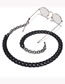 Fashion Black Acrylic Thick Chain Glasses Chain