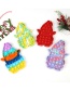 Fashion Green Mixed Color Christmas Children Decompress Pressing Toys