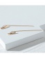 Fashion Gold Color Alloy Geometric Needle Thread