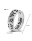 Fashion 2# Alloy Engraved Butterfly Ring