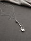 Fashion Silver Color Alloy Crown Spoon Necklace