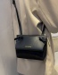 Fashion Plaid Black Check Flap Crossbody Bag