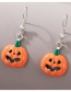 Fashion 5# Halloween Pumpkin Ghost Ghost Face Earrings
