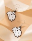 Fashion Silver Color Halloween Ghost Earrings